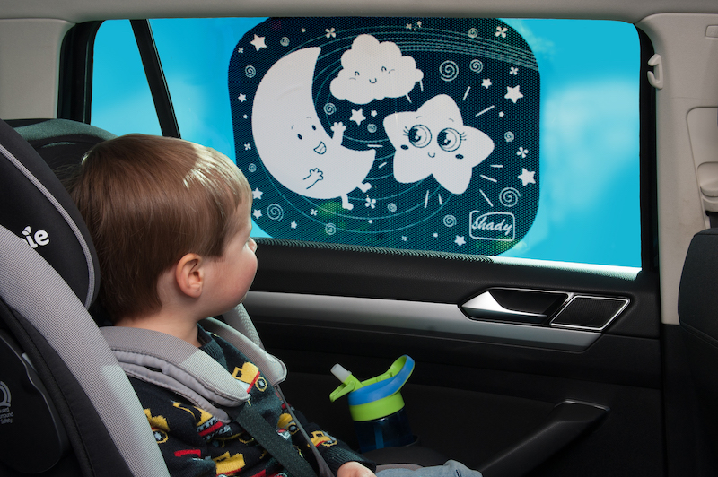 The Shady car window sunshade by Printelligently