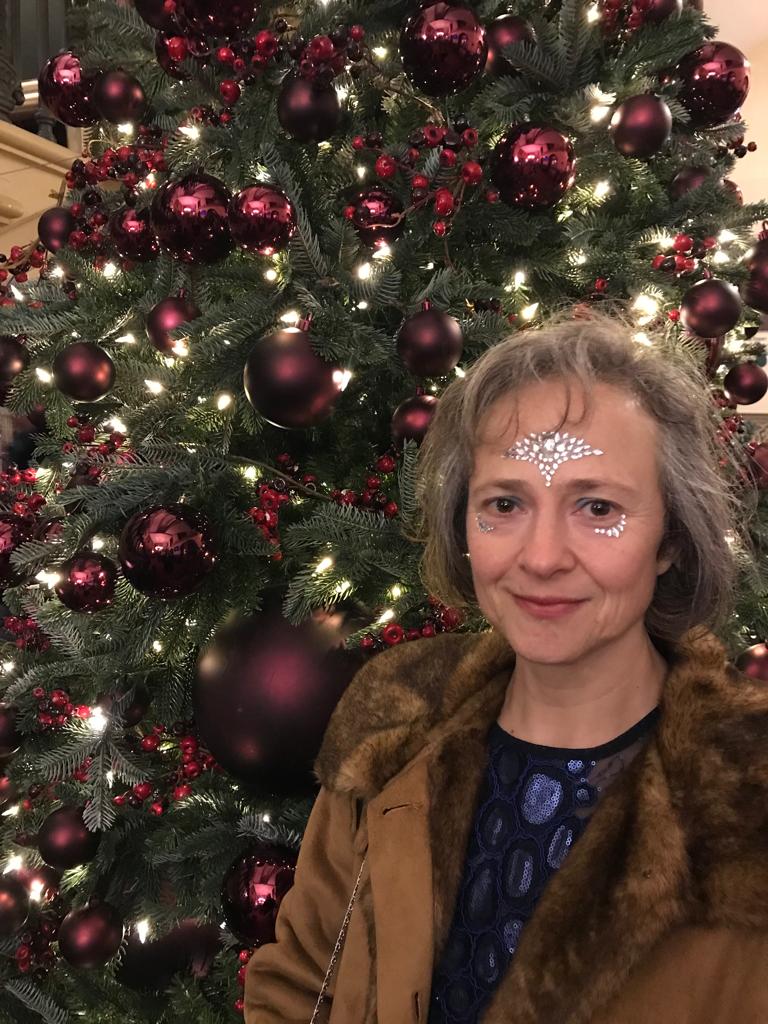 madeleine face make up at ROYAL ALBERT HALL A CHRISTMAS GAIETY