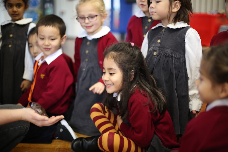 children at school at Kensington wade 