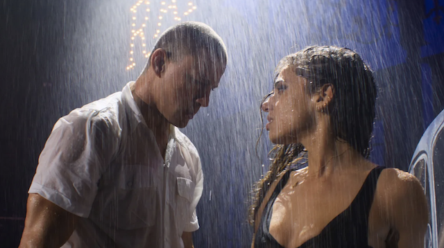 Channing Tatum dancing with a female performer in Magic Mike's Last Dance movie