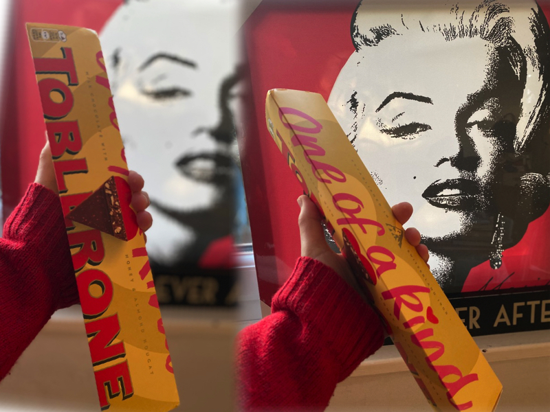 Toblerone chocolate bar affordable valentine
