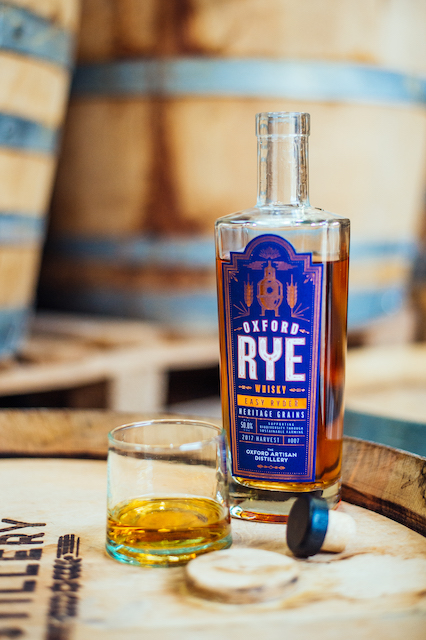 whisky bottle on a table