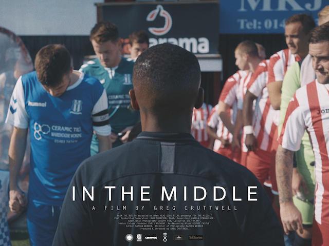 Greg Cruttwell movie In the middle POSTER
