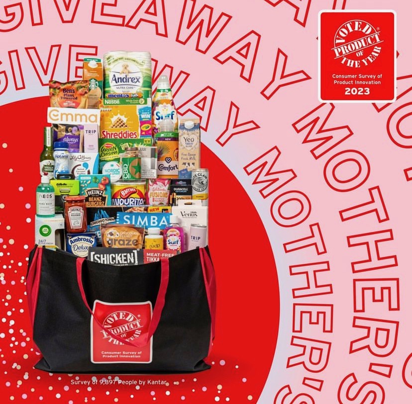 Product of the Year Goody Bag worth over £300