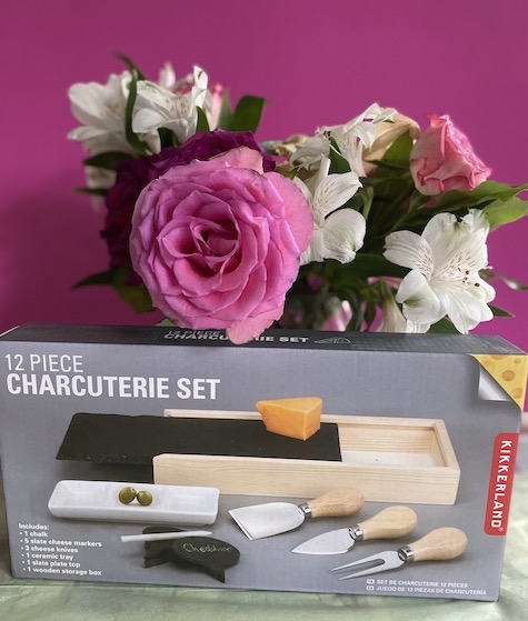 charcuterie set for cheese lovers