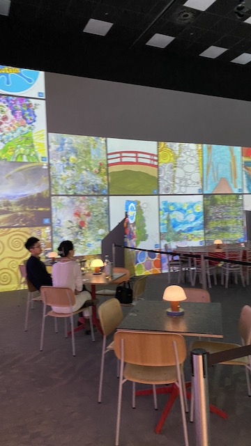 Families can attend art worshops run by The Creation Station before and after the Frameless experience