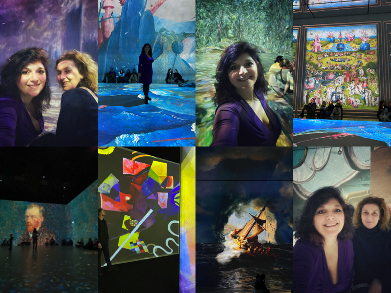 Frameless London Mums magazine reporters collage