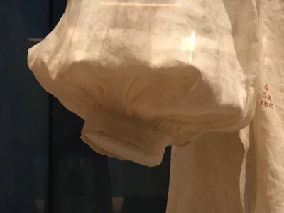 George III GIIIR's monogrammed chemise