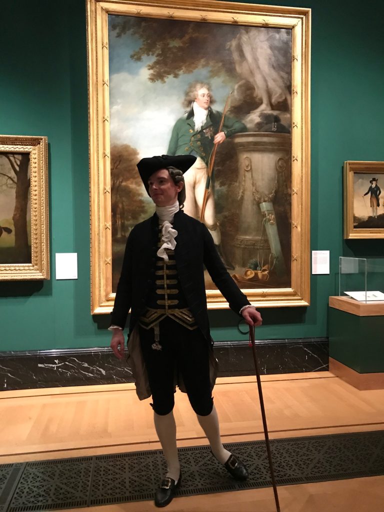 Historic tailor Zac Pinsent of Pinsent Tailoring 