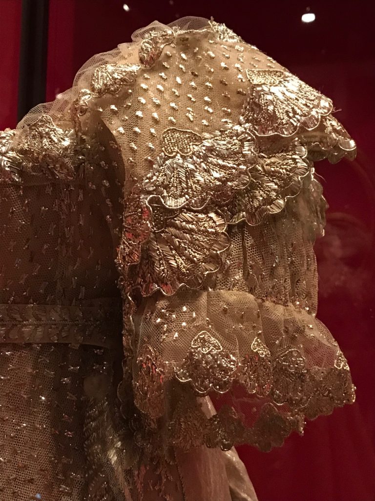 Detail of Queen Charlotte's Wedding Dress