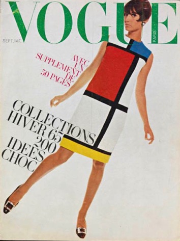 Mondrian dress 1965 by 
