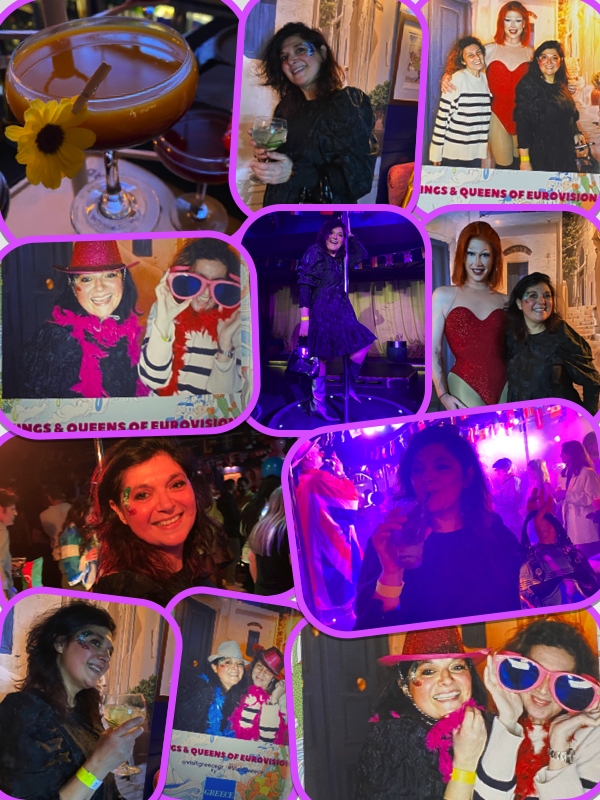 Eurovision Greek Party London Mums magazine editor Monica Costa