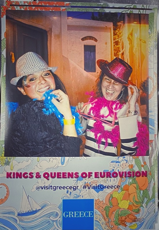 Eurovision Greek Party London Mums magazine editor Monica Costa