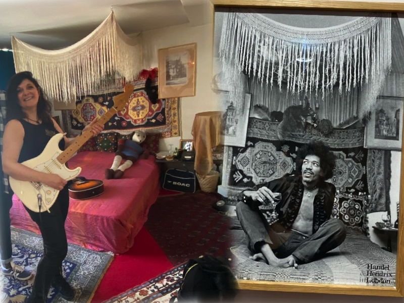 Handel and Hendrix house Monica Costa editor London Mums magazine collage