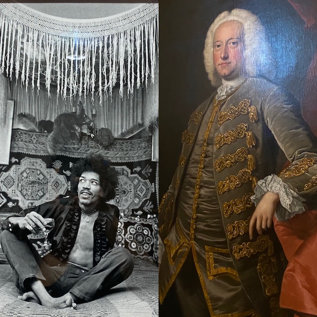 Handel and Hendrix house collage