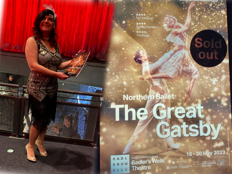 Northern Ballet's The Great Gatsby- A Glimpse into the Roaring Twenties london mums magazine collage