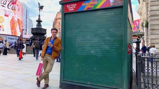 Rising star Robert De Domenici piccadilly circus 