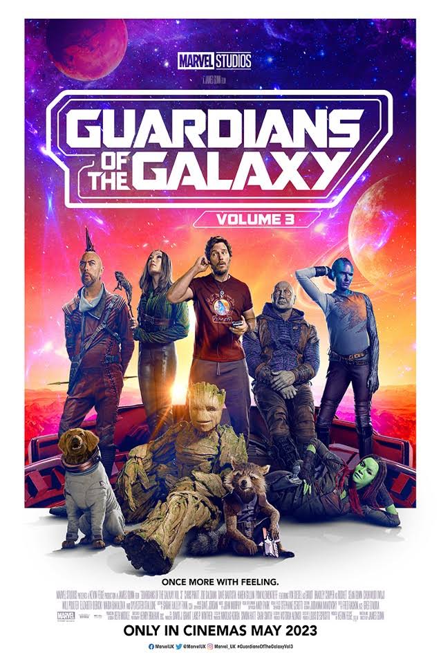 guardians of the galaxy vol 3 poster