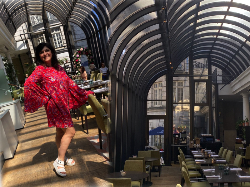 London themed Afternoon Tea at The Dilly- A scrumptious experience collage london mums magazine monica costa