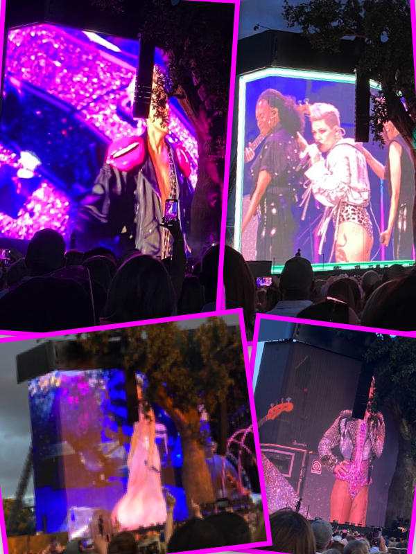 PINK at gig BST Hyde Park 2023