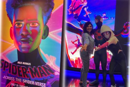 Spider-Man- Across the Spider-verse london mums magazine collage