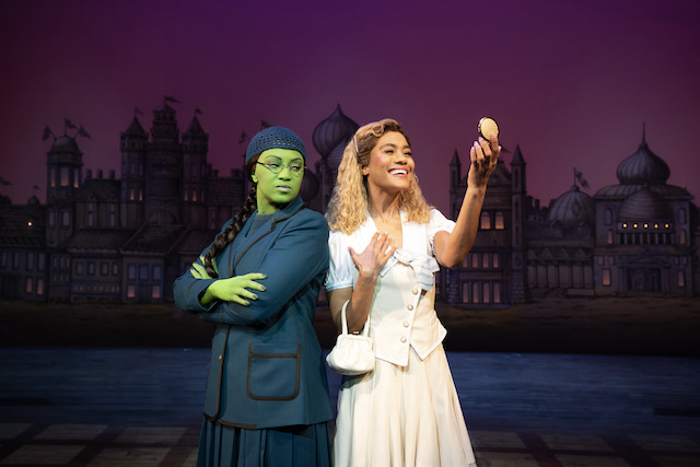 Wicked_Alexia Khadime (Elphaba)_Lucy St. Louis (Glinda)_Photo by Matt Crockett_0974_RT