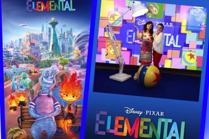 elemental movie london mums collage poster