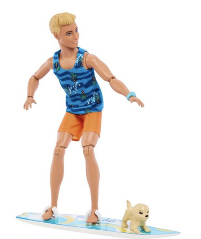 Barbie's new range 2023 collage Malibu Ken