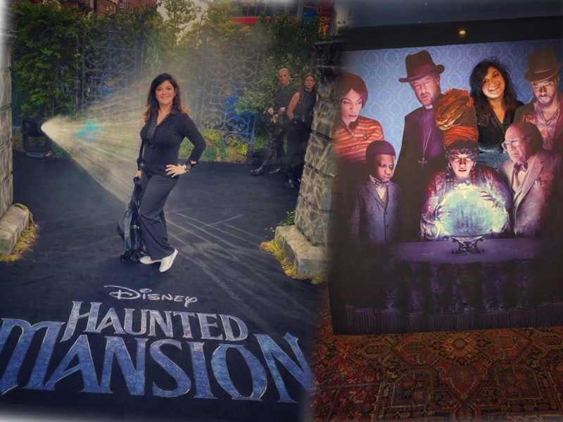 Haunted Mansion london mums magazine collage
