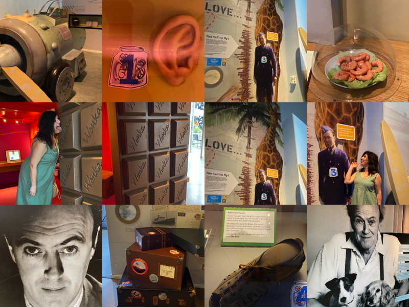 Roald Dahl Museum London Mums magazine collage