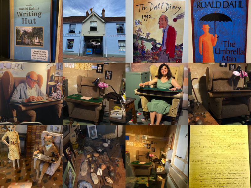 Roald Dahl Museum London Mums magazine collage