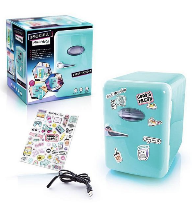 So Chill Mini Fridge. summer travel essentials