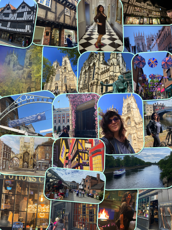 Travel with kids - 10 things to do in York london mums magazine collage