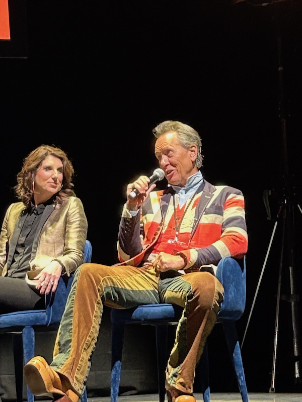 Ziggy Stardust Global Premiere at Hammersmith Apollo actor Richard E. Grant london mums magazine photo credit