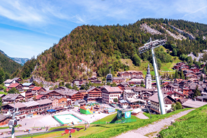 travel with kids Megeve france