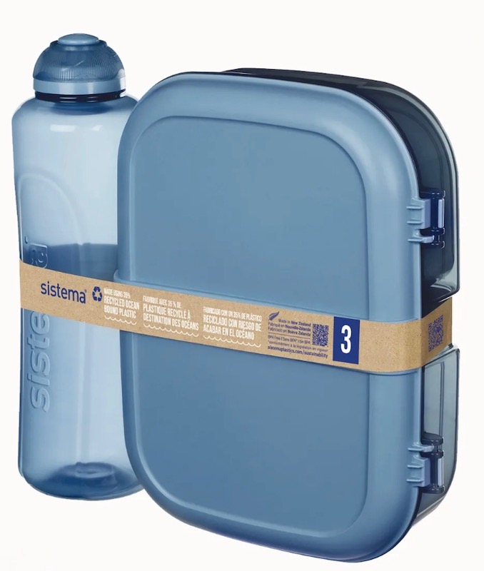 Snack & lunch storage solutions made using recycled&nbsp;ocean bound plastic&nbsp;