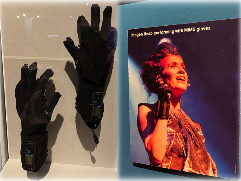 MiMU Gloves science museum london turn it up exhibition collage