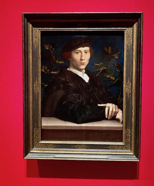 1533 portrait of Derich Born by Holbein