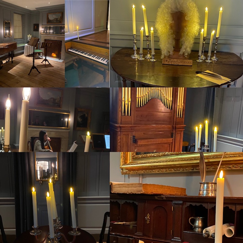 A musical journey through time at Handel Hendrix House after dark 