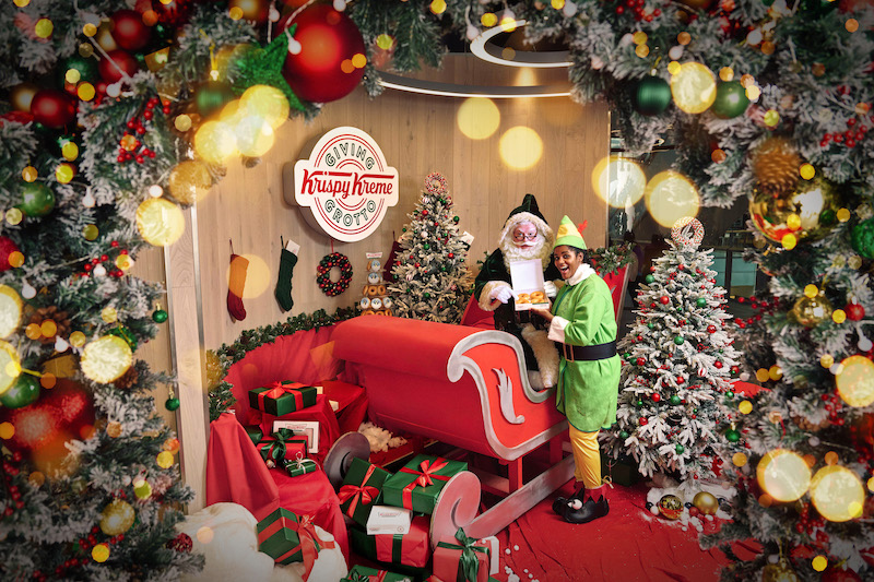 Krispy Kreme Giving Grotto 