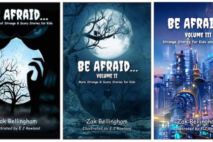 kids scary story books Be_Afraid_Trilogy