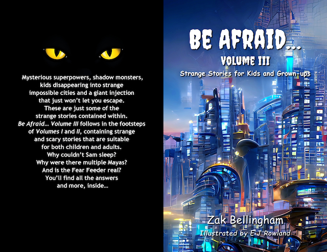 kids scary story books Be_Afraid_Trilogy