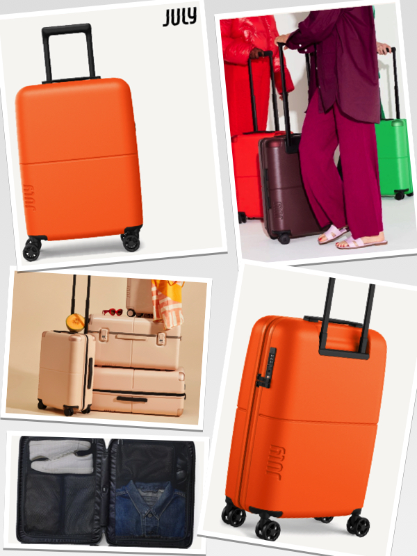travelling light july luggge collage