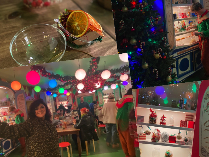 bauble-making workshop