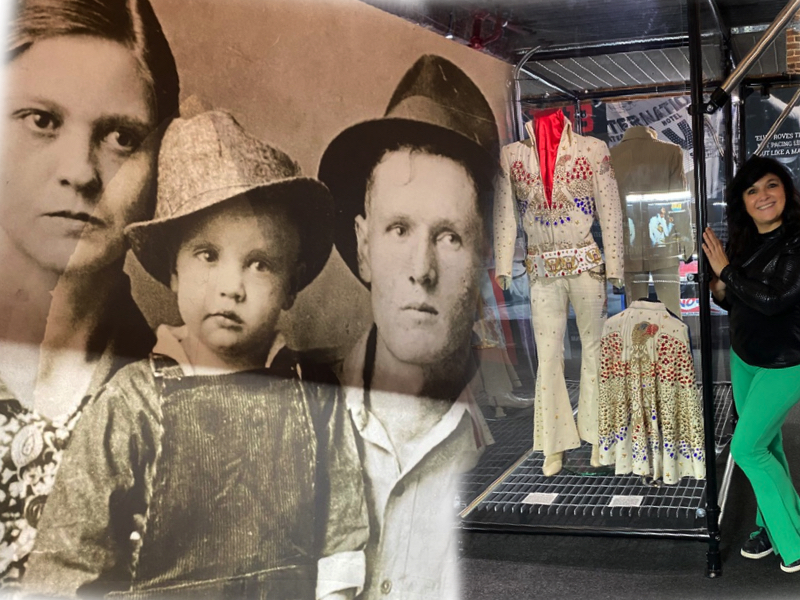 Elvis graceland exhibition collage