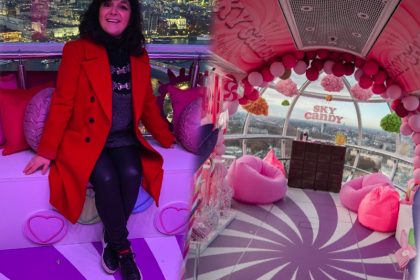 London Eye sweet sky emporium collage