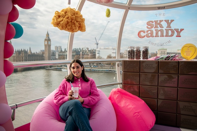 Confectionary expert Natalie Alibrandi shares her top tips for the maximum enjoyment of chocolate treats over the holidays on the lastminute.com London Eye Sky Candy Emporium