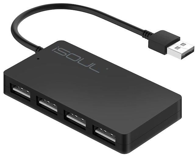 iSOUL 4-Port USB Hub