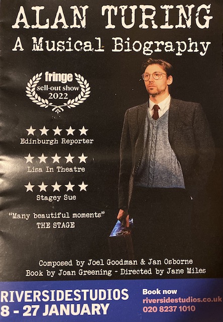 Alan Turing - A Musical Biography at Riverside Studios