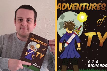 Book of the week collage - The Adventures of Ty by Chris T A Richards